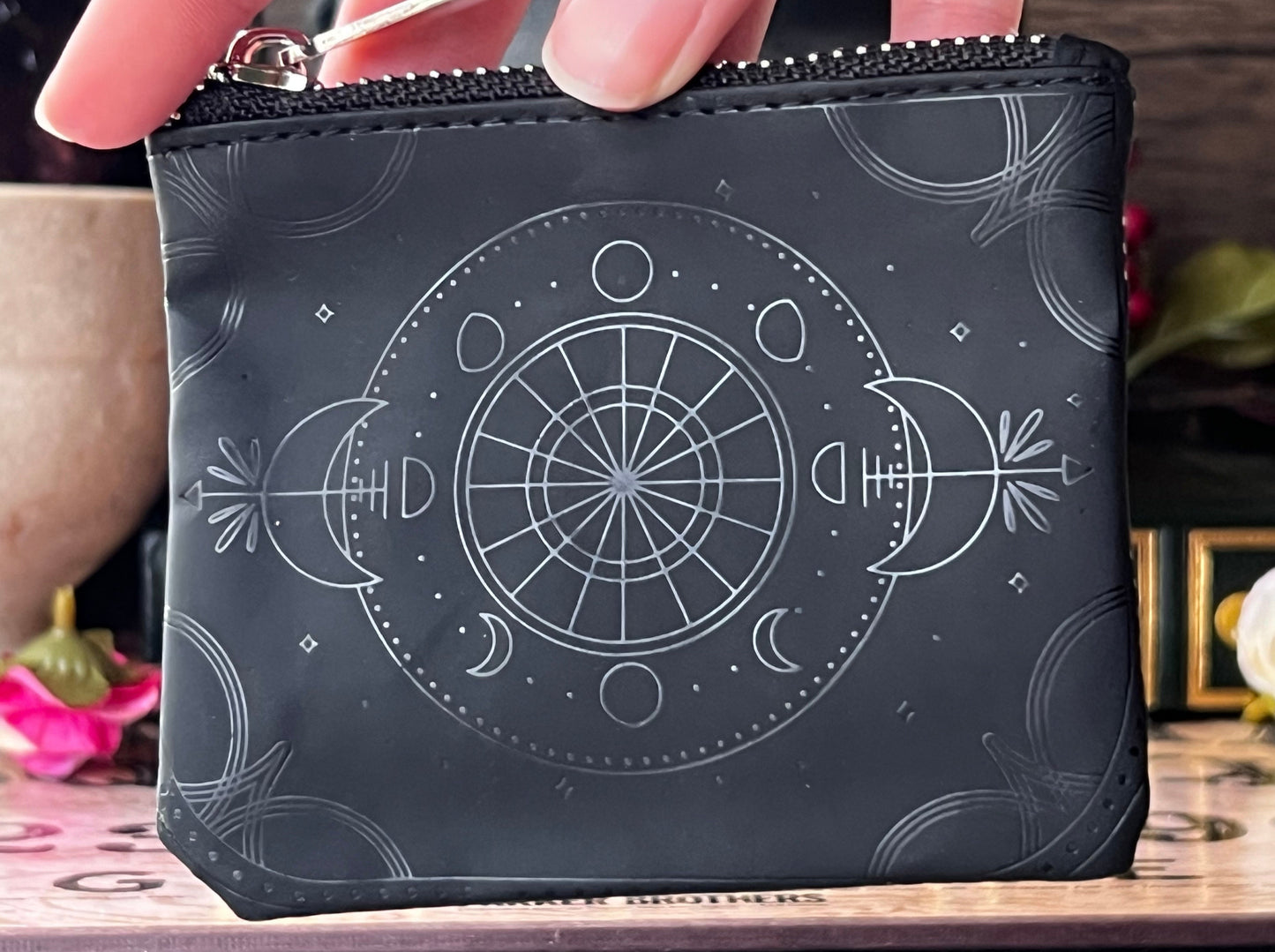 Moon Phase Coin Purse