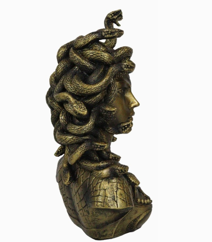 Medusa Bust Statue