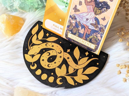 Cosmic Serpent Card Holder