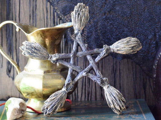 Broom Pentagram Display