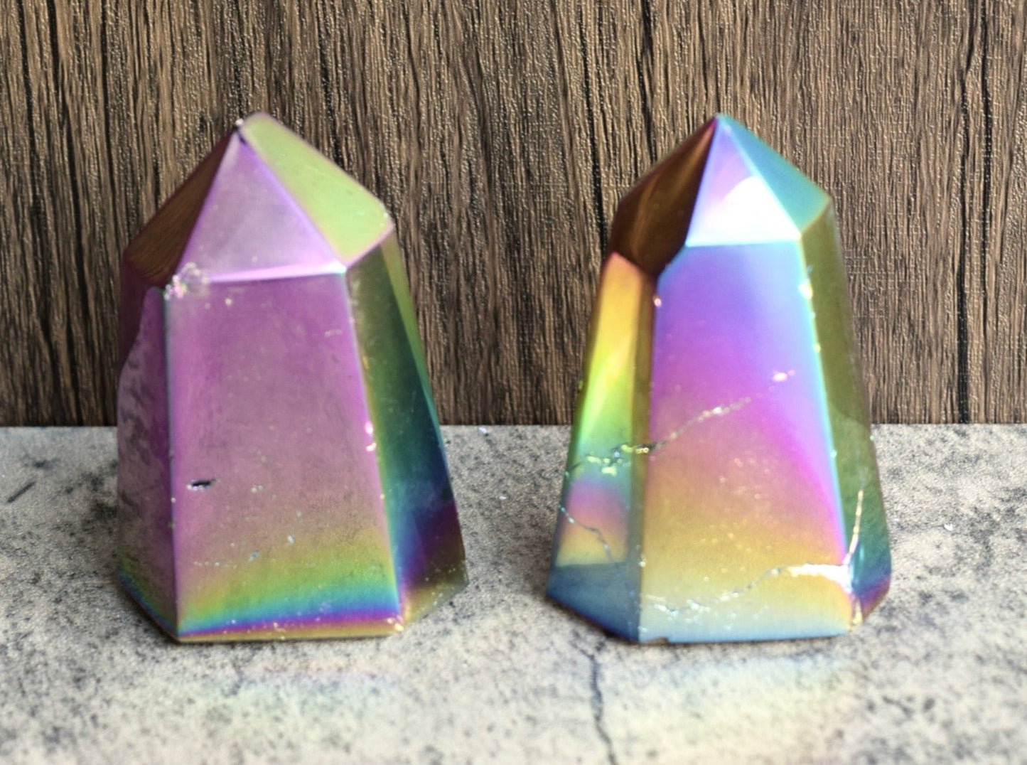 Titanium Aura Quartz (For Increased Happiness) - Tower