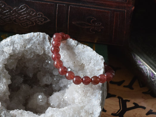 Strawberry Quartz - Bracelet