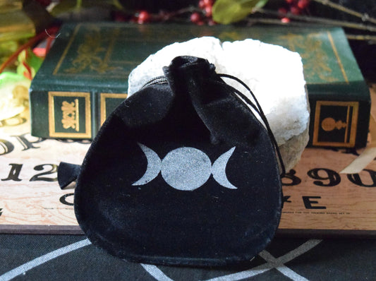 Velvet Bag - Triple Moon