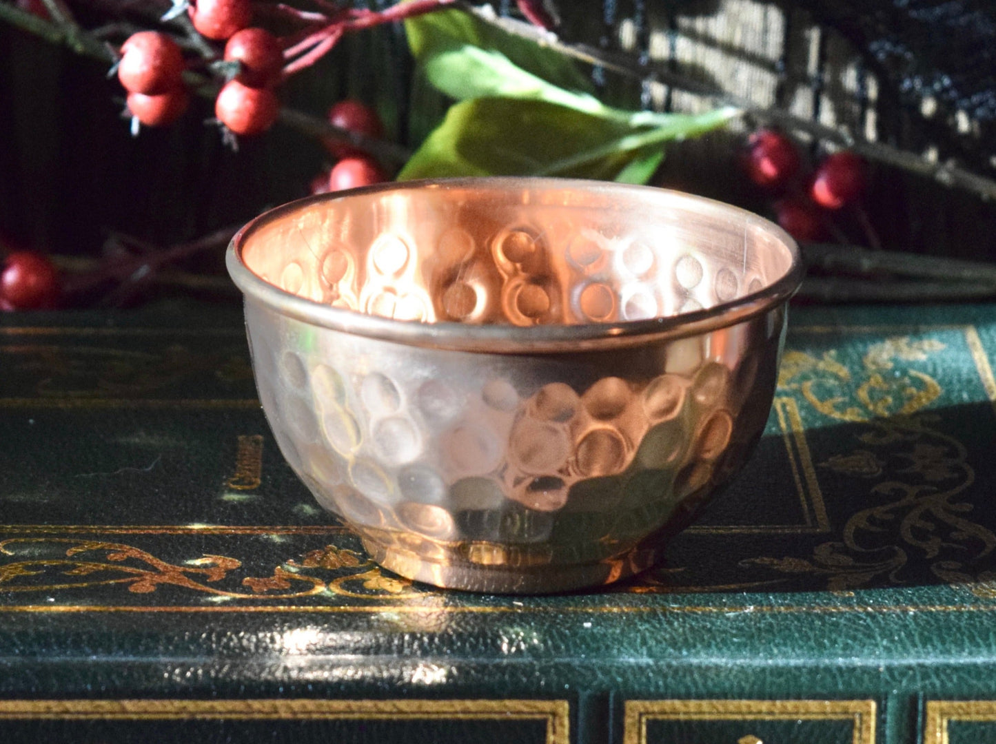 Copper Offering Bowl