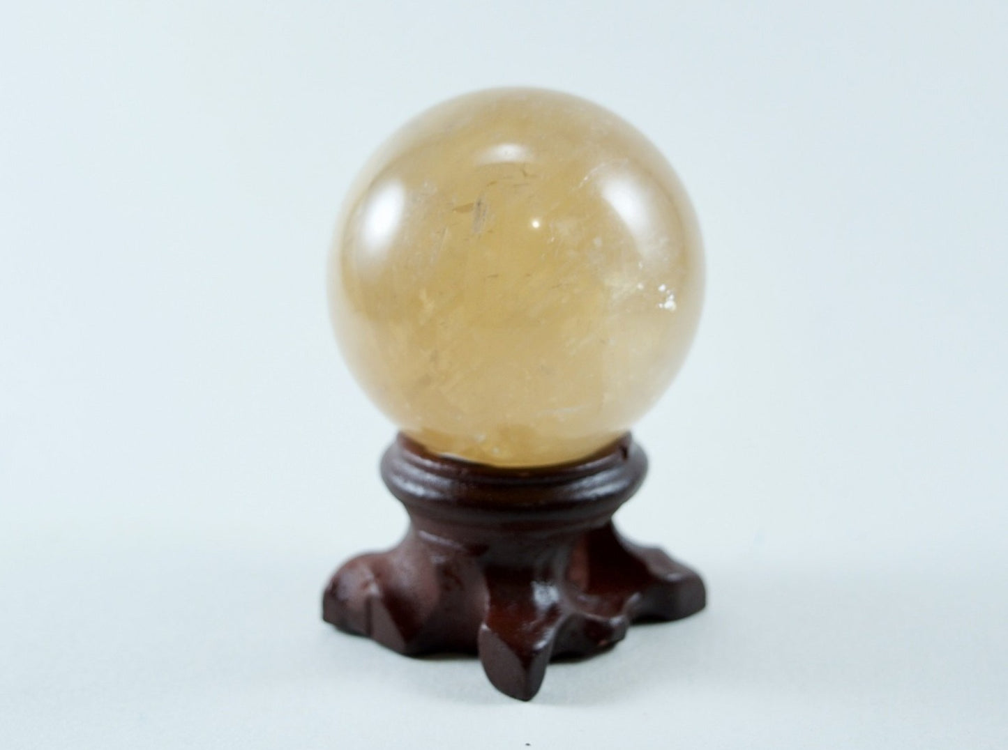 Honey Calcite (For Confidence) - Sphere
