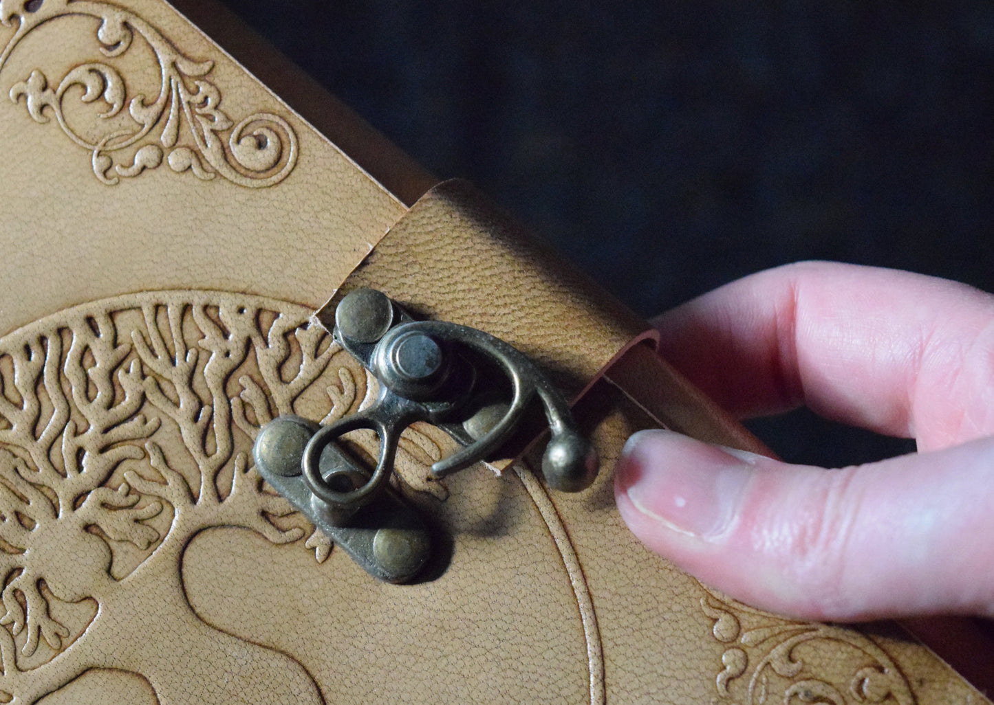 Leather Journal - Double Tree