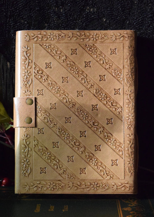 Leather Journal - Celtic Cross