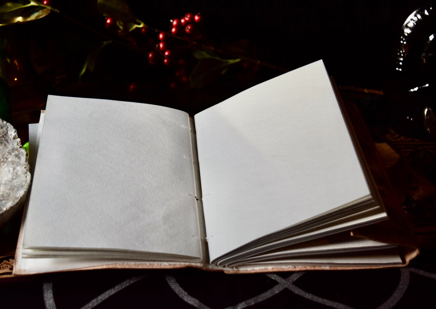 Leather Journal - Moon Phases