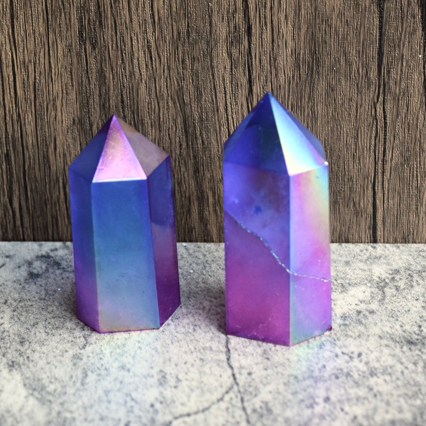 Titanium Aura Quartz (For Increased Happiness) - Tower