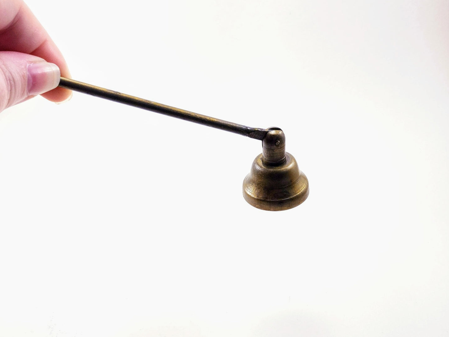 Gold Metal Candle Snuffer