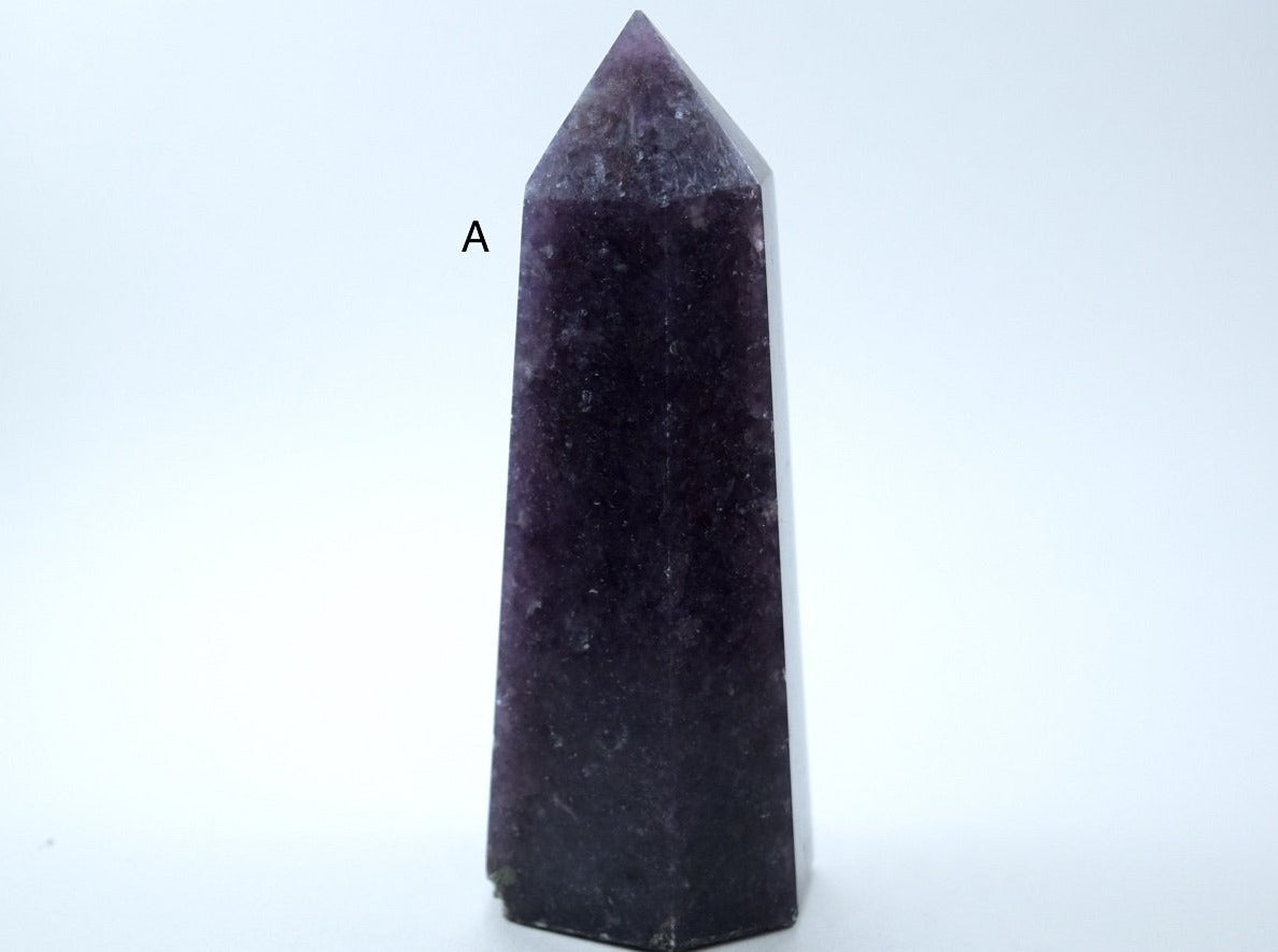 Lepidolite (For Easing Anxiety) - Tower