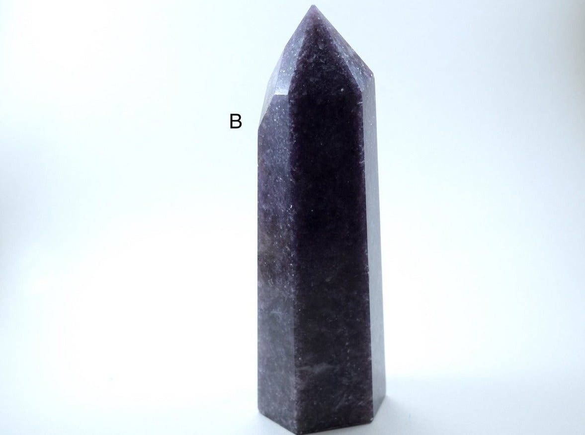 Lepidolite (For Easing Anxiety) - Tower