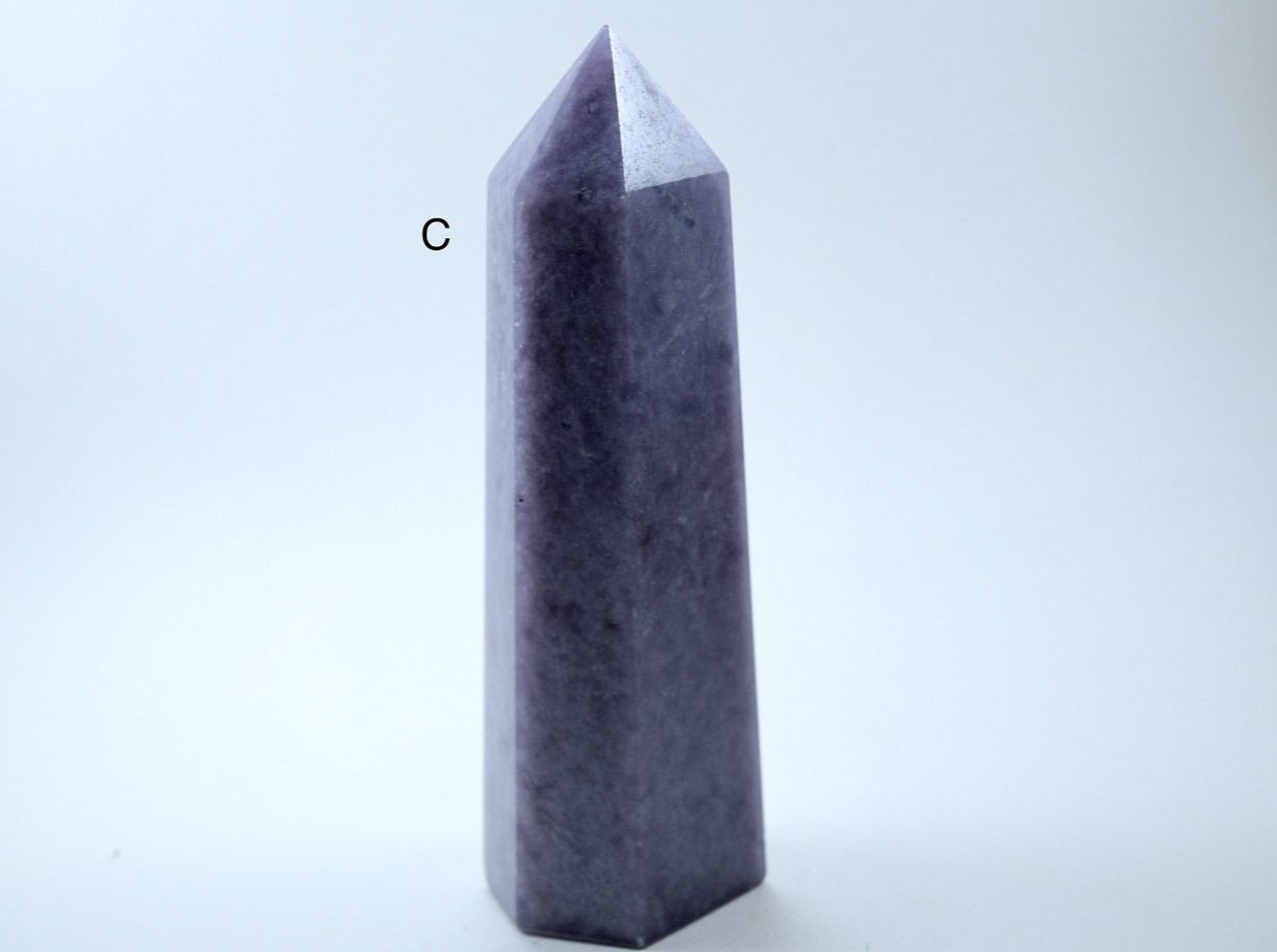 Lepidolite (For Easing Anxiety) - Tower