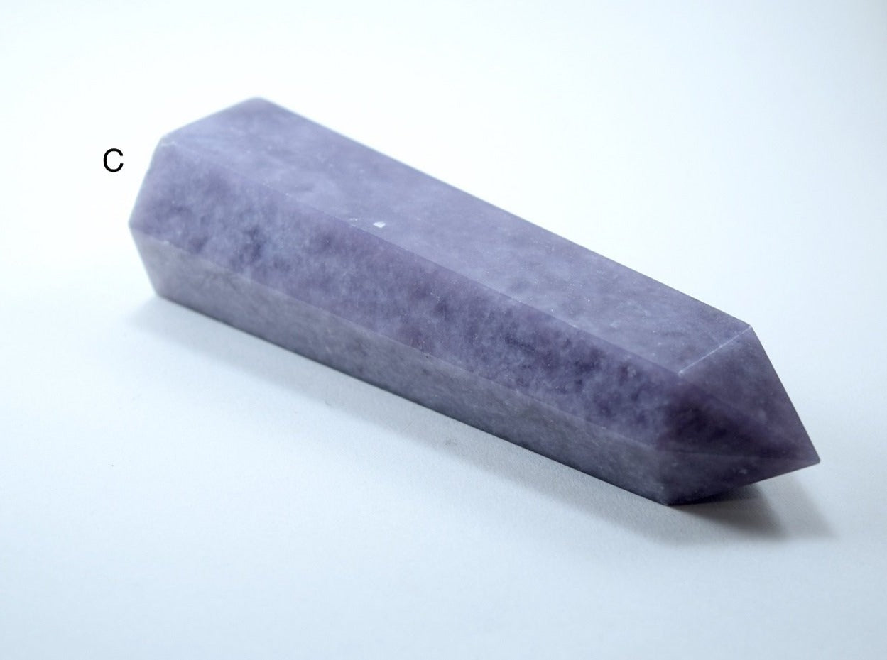 Lepidolite (For Easing Anxiety) - Tower