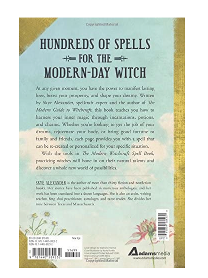 The Modern Witchcraft Spell Book by Skye Alexander