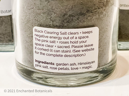 Black Clearing Salt