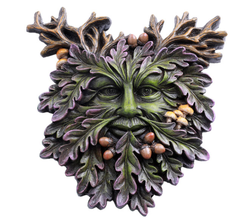 Green Man Plaque