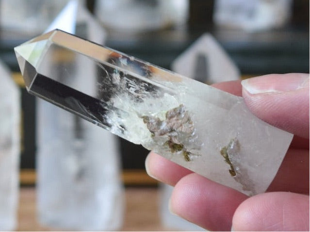 Clear Quartz (For Amplifying Intention) - Tower
