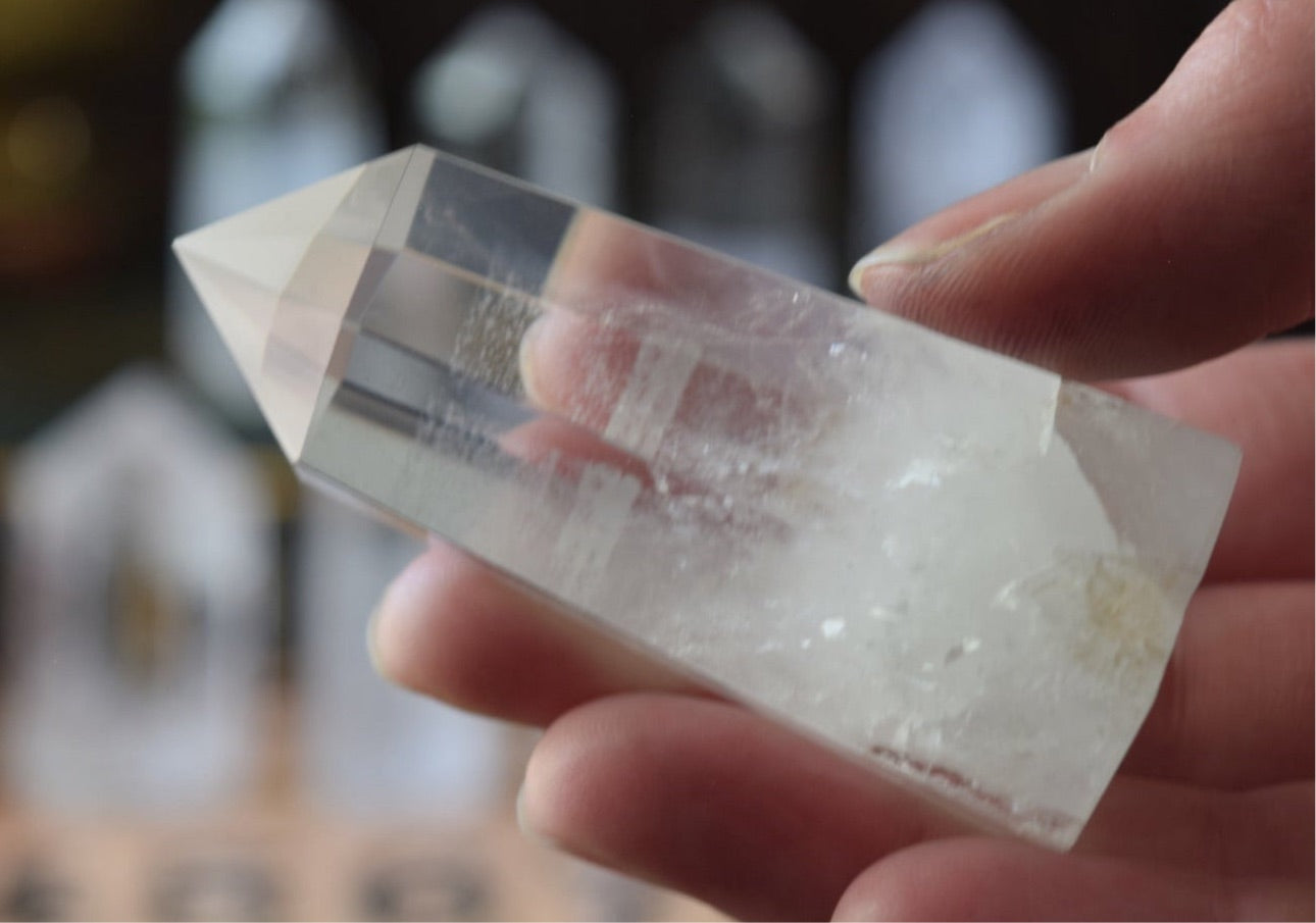 Clear Quartz (For Amplifying Intention) - Tower