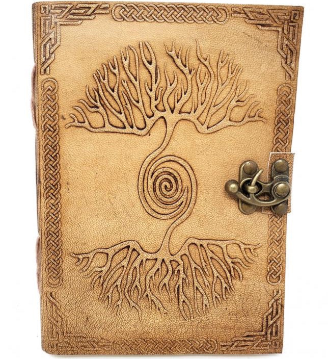 Leather Journal - Double Tree