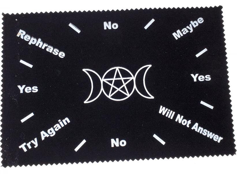 Pendulum Mat - Triple Moon w/ Pentagram