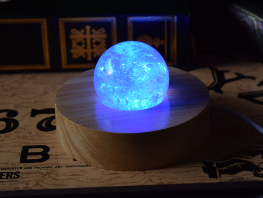Light Stand - Wooden Base (Plug-In)