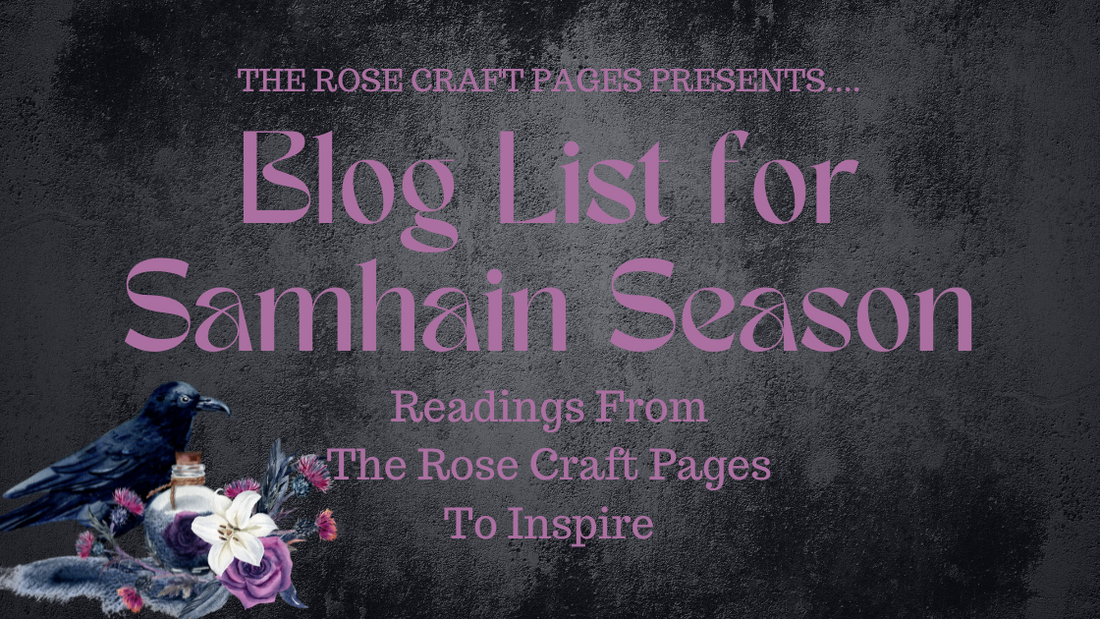 Blog List for Samhain Season