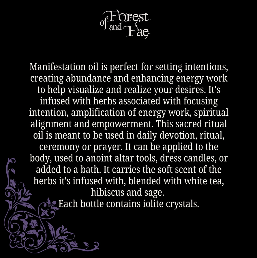 Manifestation Ritual Oil