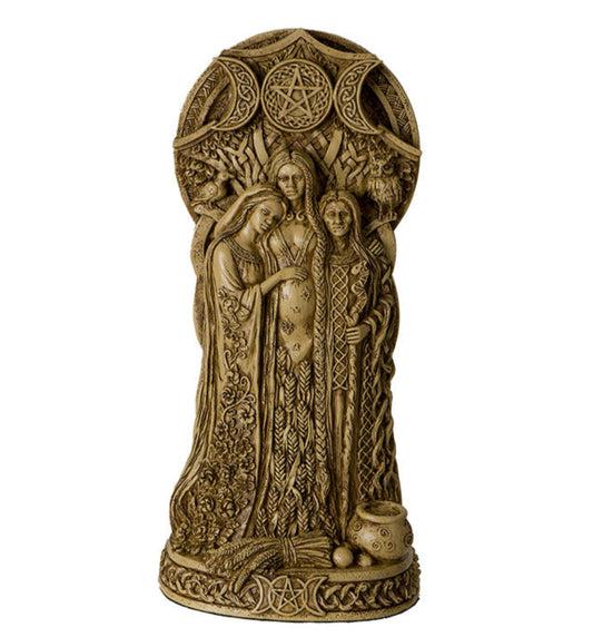 Triple Goddess Ivory Statue