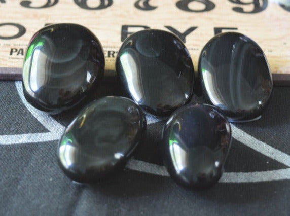 Rainbow Obsidian (For Hope) - Palm Stone