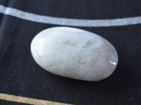 Rainbow Moonstone (For New Beginnings) - Palm Stone