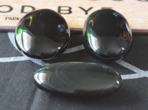 Rainbow Obsidian (For Hope) - Palm Stone