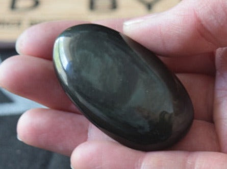 Rainbow Obsidian (For Hope) - Palm Stone