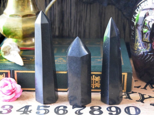 Black Tourmaline (For Protection) - Tower