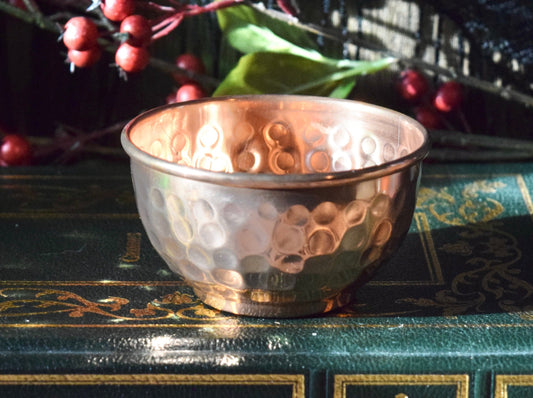 Copper Offering Bowl