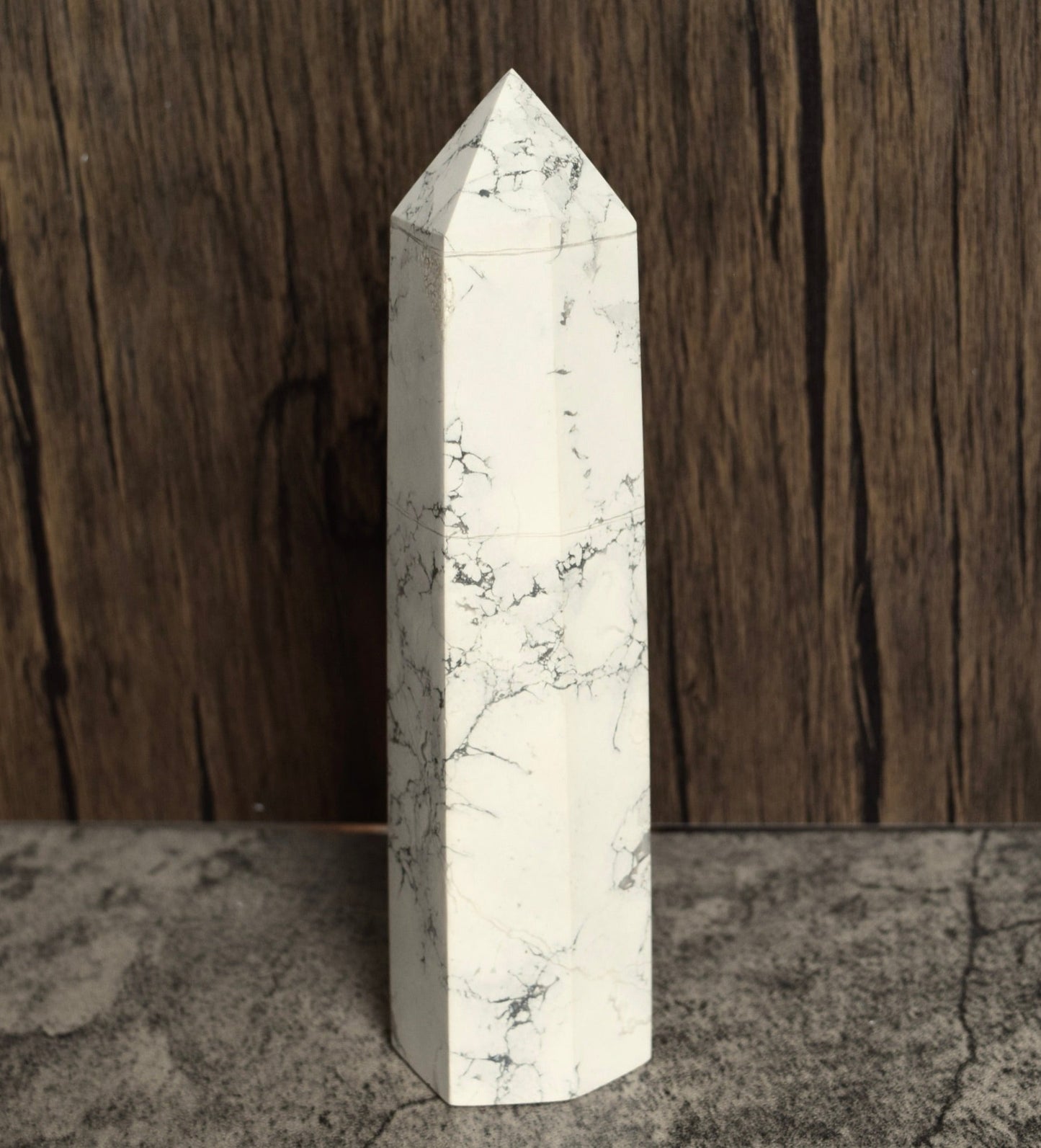 Howlite (For Calming Anger) - Tower