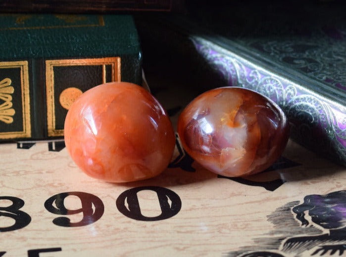 Carnelian (For Creativity) - Palm Stone