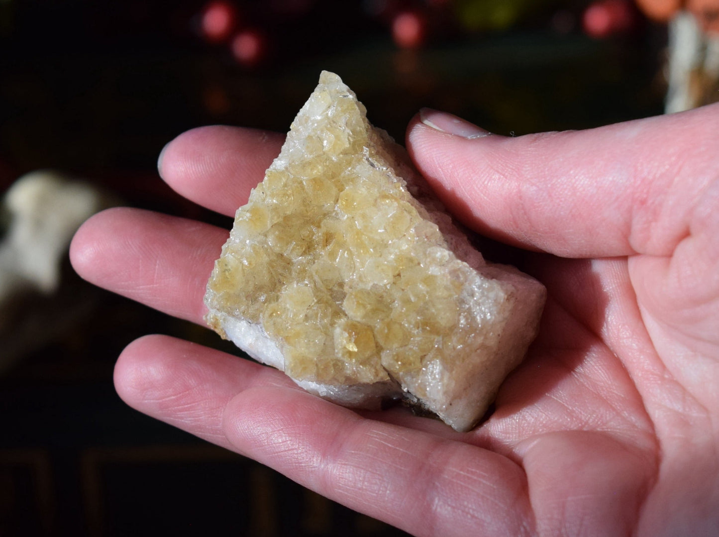 Citrine (For Prosperity) - Small Cluster