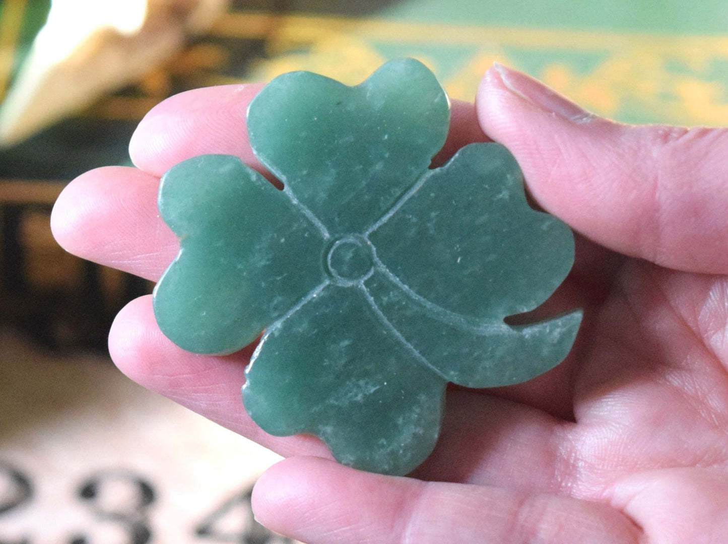 Four-Leaf Clover - Green Aventurine (For Growth)