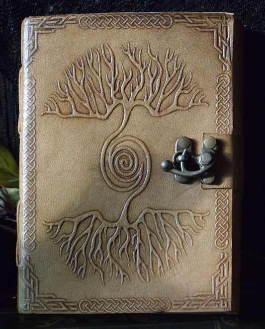 Leather Journal - Double Tree