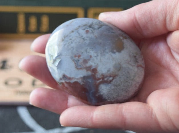 Ocean Jasper (For Renewal) - Palm Stone