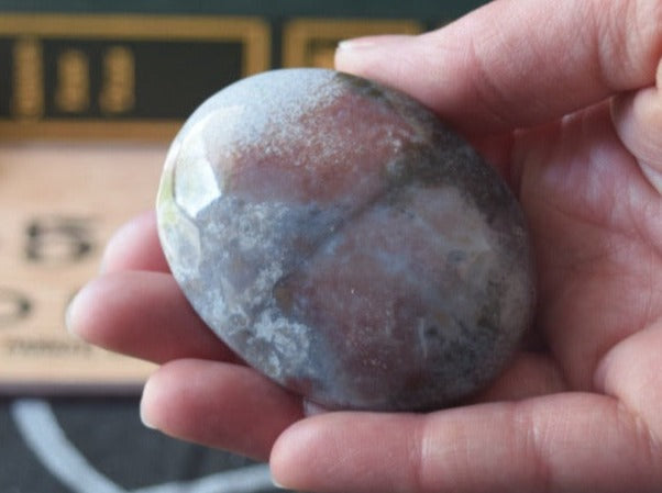 Ocean Jasper (For Renewal) - Palm Stone