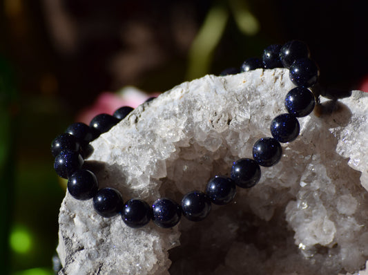 Blue Goldstone - Bracelet