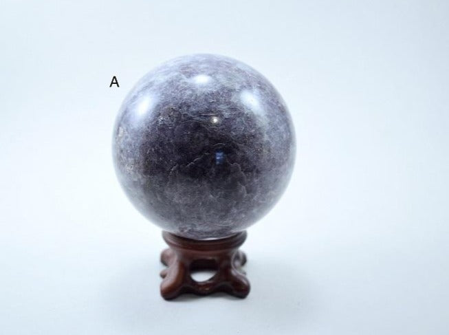 Lepidolite (For Easing Anxiety) - Sphere