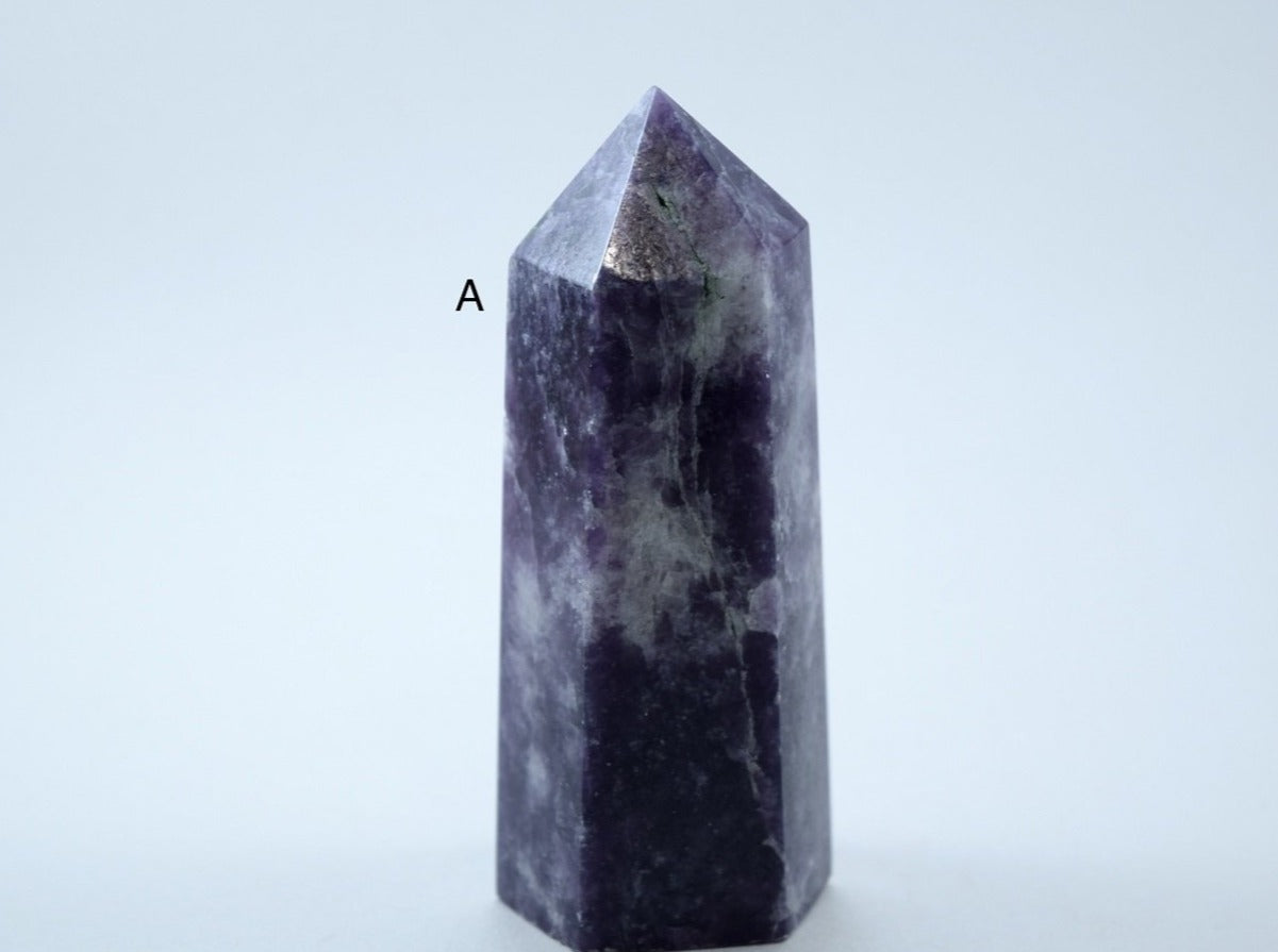 Lepidolite (For Easing Anxiety) - Tower