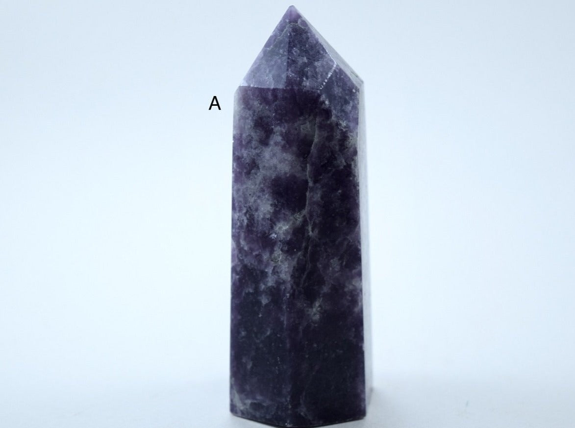 Lepidolite (For Easing Anxiety) - Tower