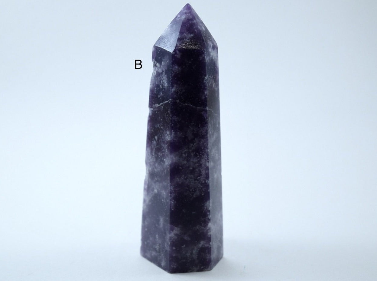 Lepidolite (For Easing Anxiety) - Tower