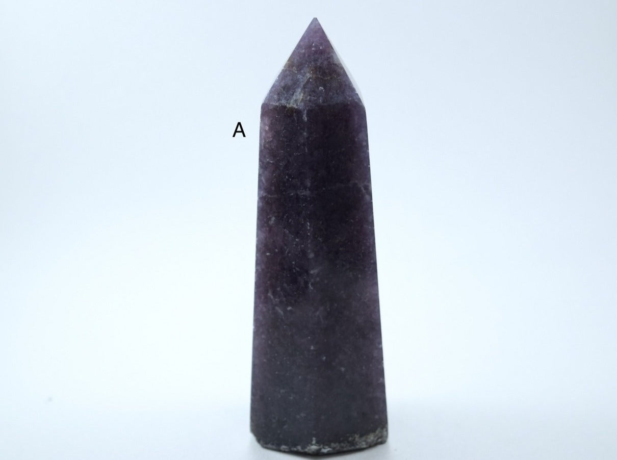 Lepidolite (For Easing Anxiety) - Tower