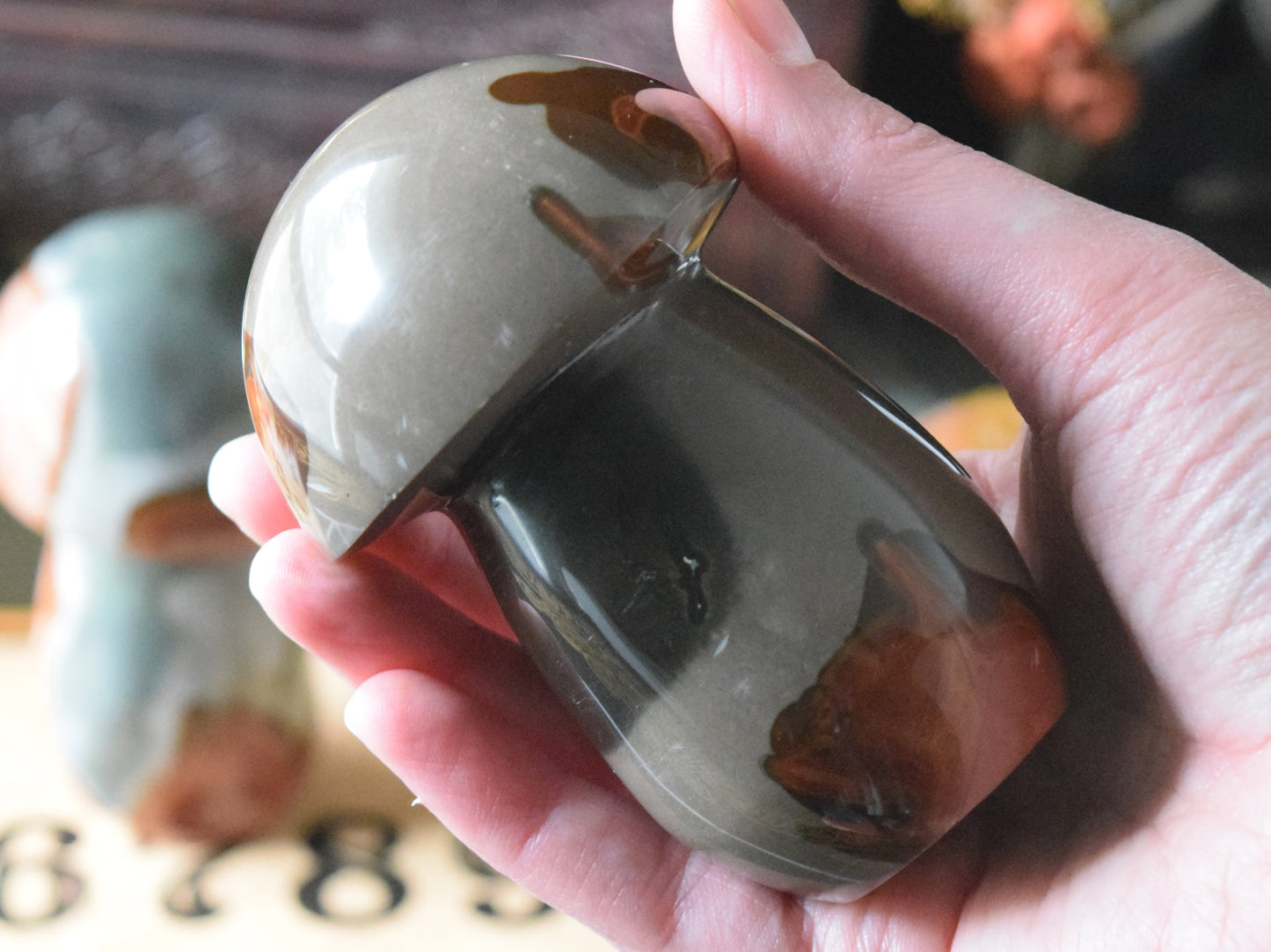 Mushroom - Polychrome Jasper (For Inner Balance)