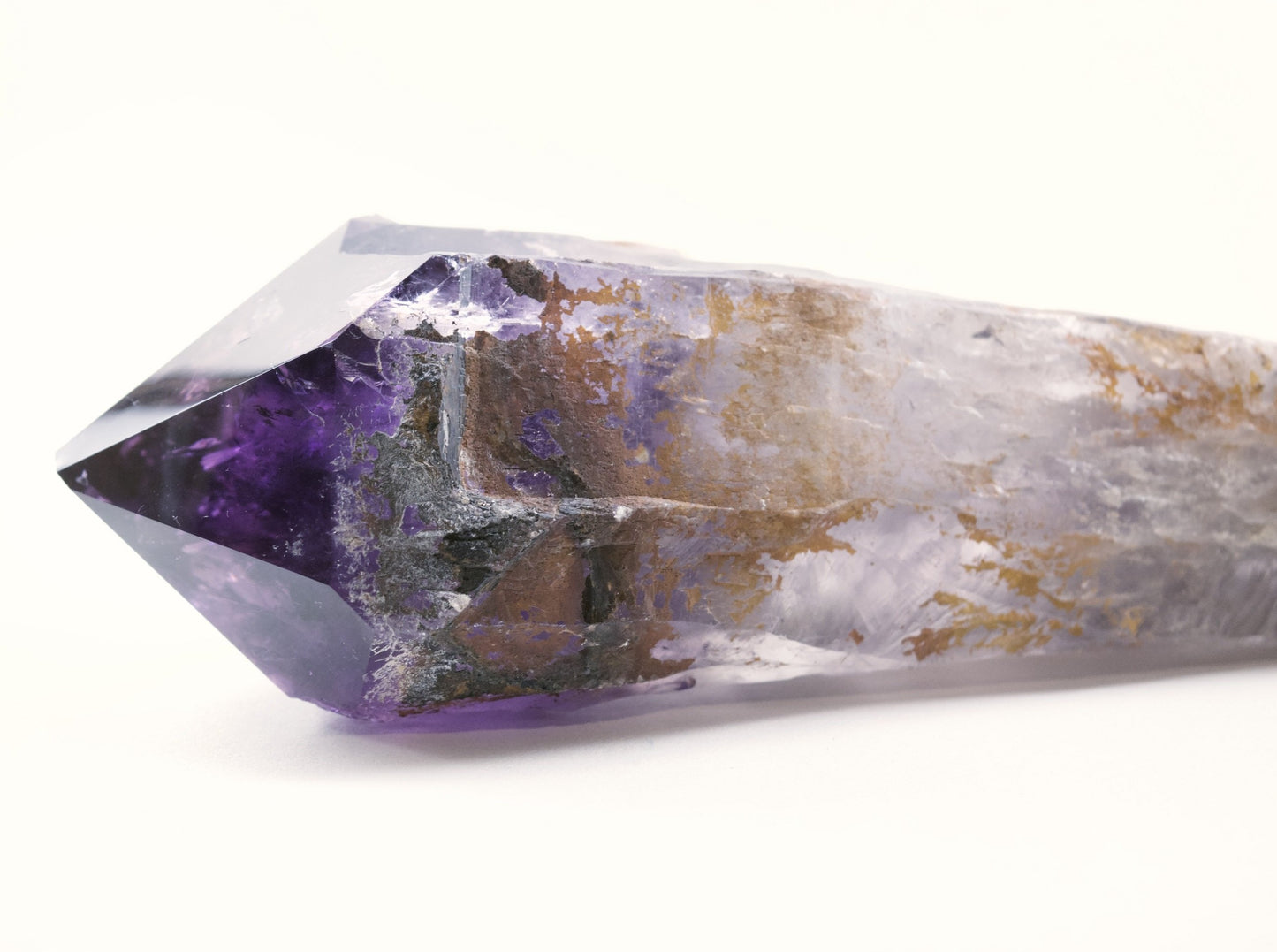 Amethyst (For Breaking Bad Habits) - Half-Polished Wand